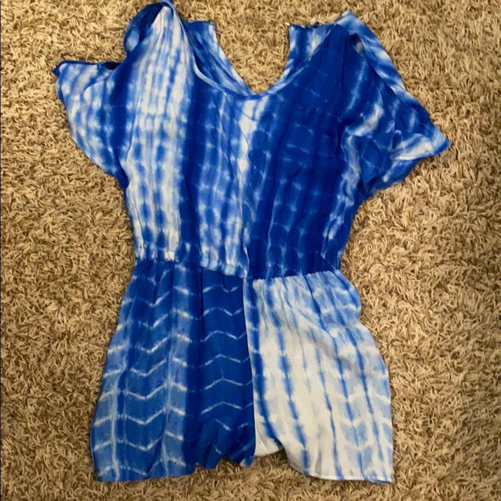 Girls Tie Dye Romper
